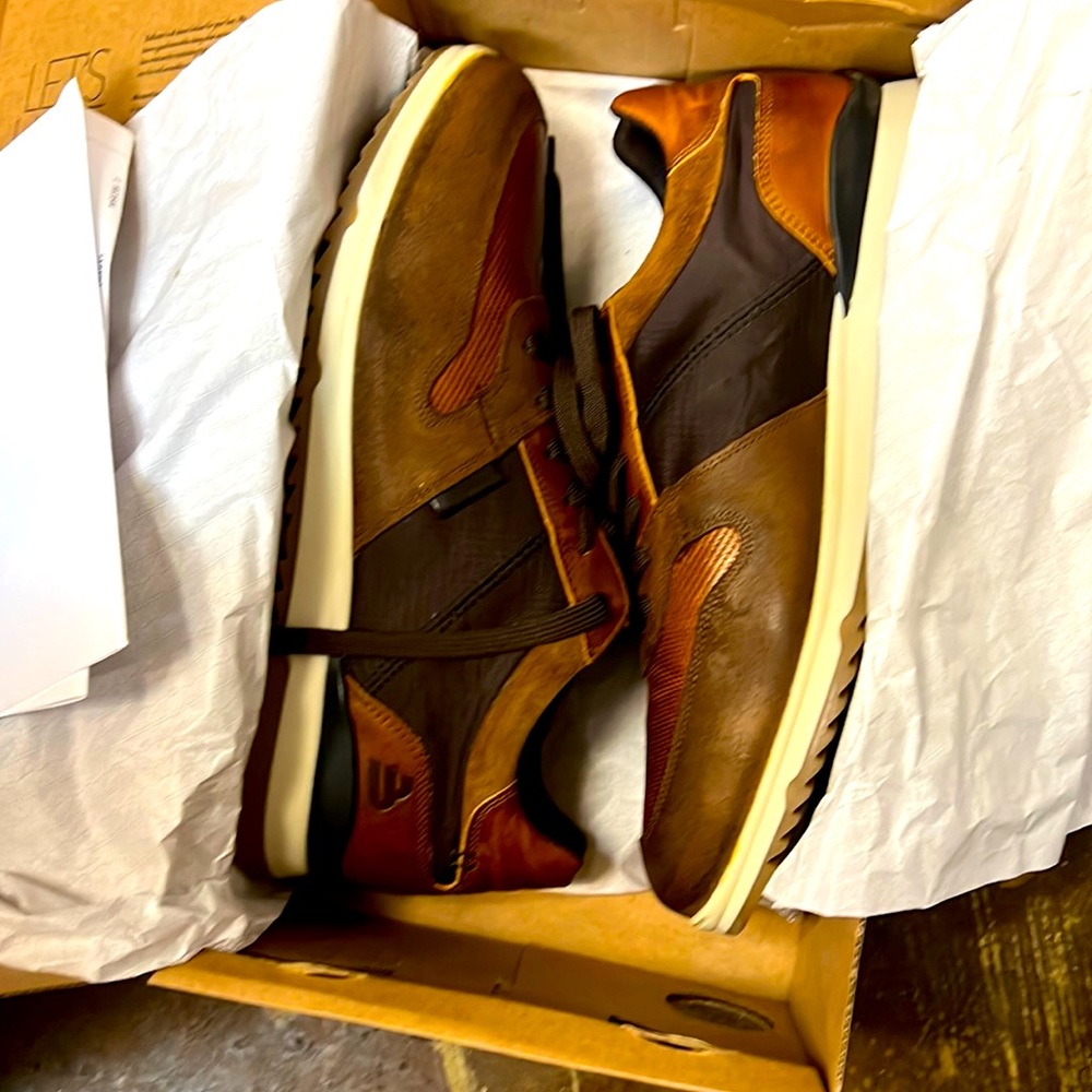 Leather shoes